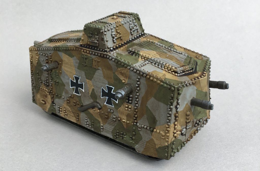 28mm scale WWI A7V tank